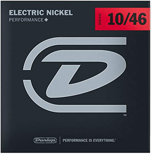 Dunlop DEN1046 Medium Nickel Wound Electric Guitar Strings -0-10-0-46- 6-Strings