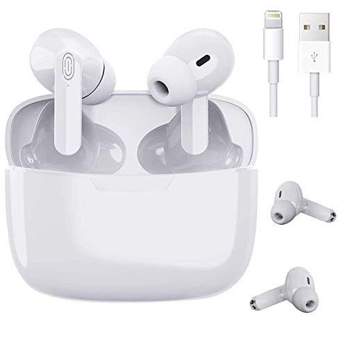 Wireless Earbuds Bluetooth 5-0 Headphones in Ear Ear Buds with Charging Case  IPX5 Waterproof Sports Headsets with Noise Cancelling Mic  Touch Control