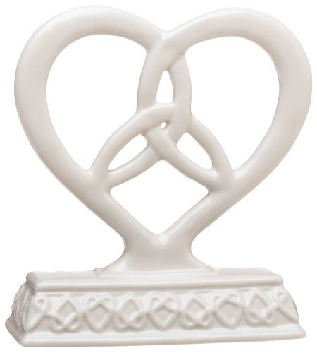 Weddingstar Heart Framed Trinity Knot Cake Top