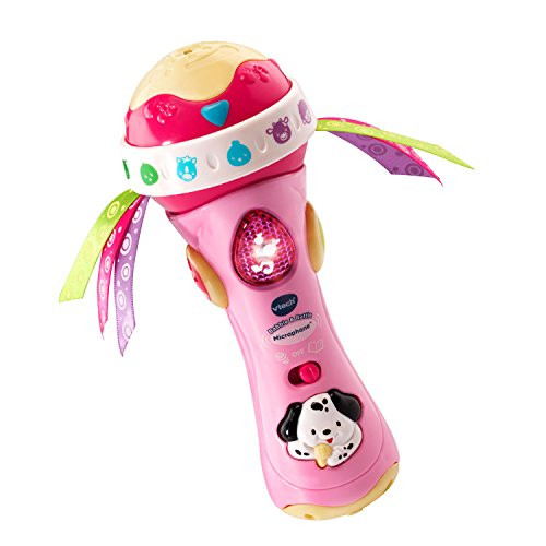 VTech Baby Babble and Rattle Microphone - Pink - Online Exclusive