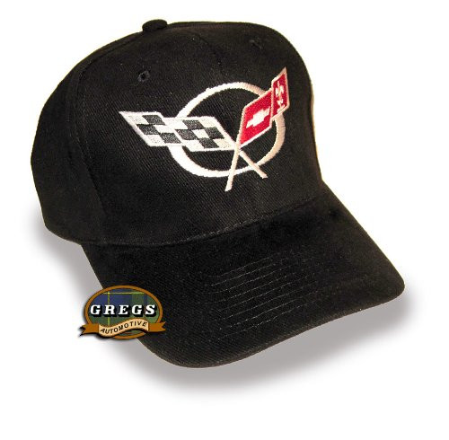 Gregs Automotive C5 Hat Cap in Black Compatible with Corvette Chevrolet Chevy - Bundle with Driving Style Decal