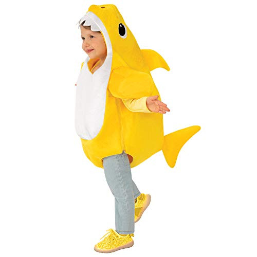 Rubies unisex child Baby Shark With Sound Chip Costumes  Multi  Toddler US