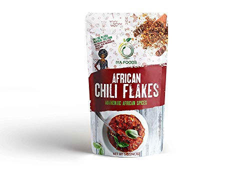 Iya Foods Chili Pepper Flakes 5 Ounces  Kosher Certified  No Preservatives  No Added Color  No Additives  No MSG