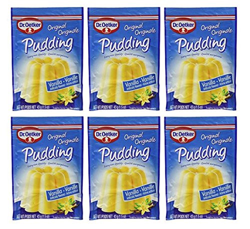 Dr- Oetker Vanilla Pudding 1-5 oz -Pack of 6-