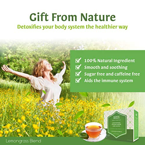 Rhymba Hills Lemon Grass Blend -Blend of Lemongrass and Pandan- 10 sachets Herbal Infusion Tea Rhymba Hills Lemon Grass Blend -Blend of Lemongrass and Pandan- 10 sachets Herbal Infusion Tea
