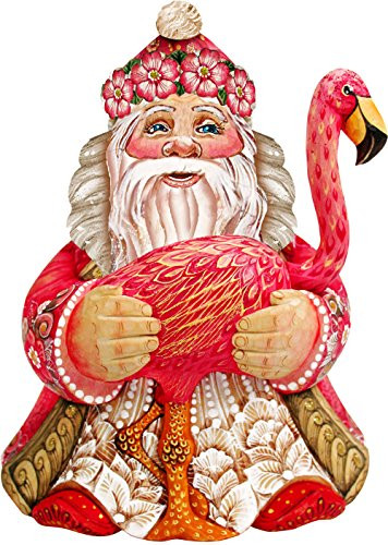 G- Debrekht Santa in Paradise Deco Ornament