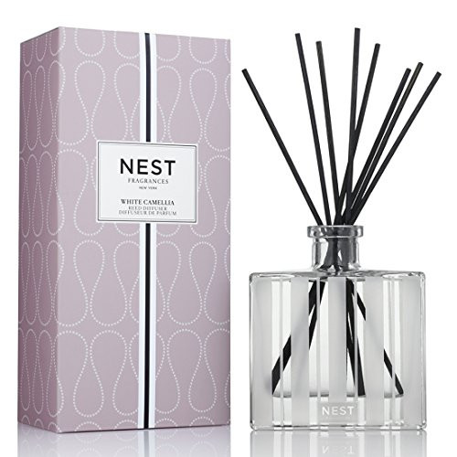 NEST Fragrances Reed Diffuser- White Camellia, 5.9 fl oz
