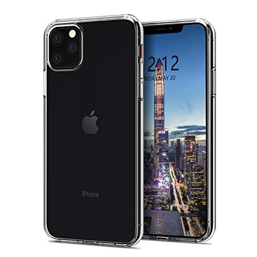 iPhone 11 Pro Max Case Slim Thin Soft Skin Silicone Flexible TPU Rubber Gel Shock Absorption Anti-Scratches Protective case Cover for iPhone 11 Pro Ma