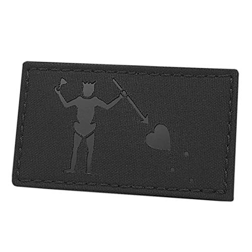 IR Blackout Blackbeard Pirate Edward Teach 2x3-5 DEVGRU Navy Seals Tactical Morale Patch