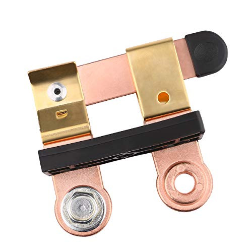 Yeeco Battery Disconnect Switch Top Post Knife Blade Master Switch Copper Battery Knife Switch Cut Off Shut Off Switch Auto Battery Doctor for Car Tru