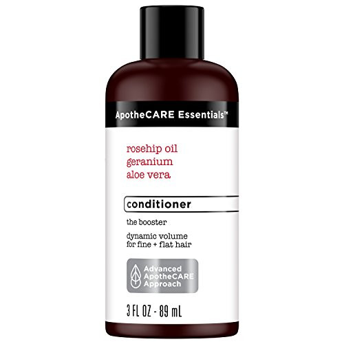 ApotheCARE Essentials The Booster Travel Conditioner Aloe Vera  Rosehip Oil  Geranium 3 oz