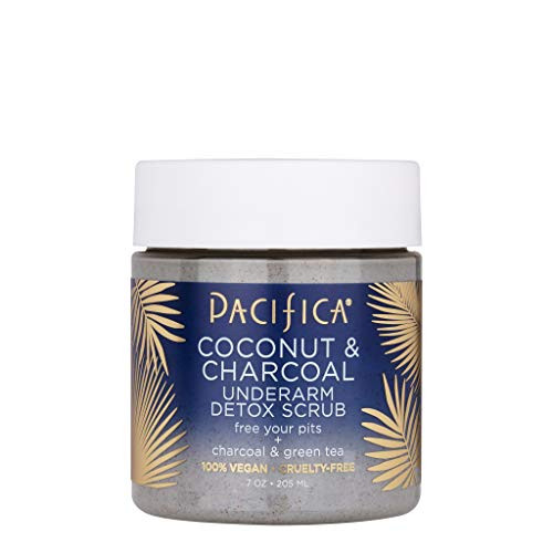 Pacifica Coconut and charcoal underarm detox scrub bundle 2 pack  2 Count