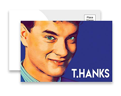 Tom Hanks T-HANKS Thank You Postcards Pack of 10