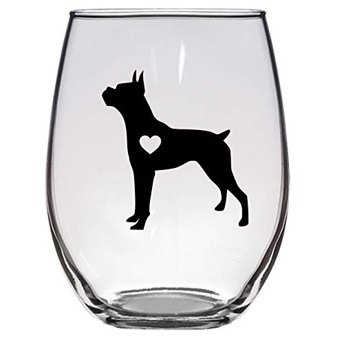 Boxer Wine Glass 21 Oz Boxer Gift Boxer Mom Dog Lover Dog Mom Boxer Wine Glass 21 Oz Boxer Gift Boxer Mom Dog Lover Dog Mom