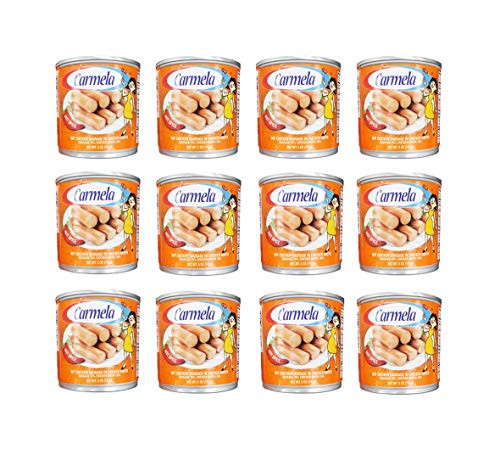 Carmela Hot Spice Chicken Sausage in Chicken Broth -12 Pack  Total of 60g-