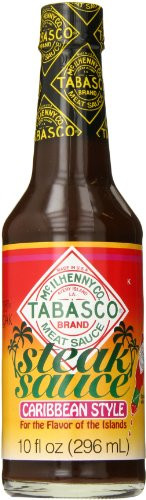 Tabasco Steak Sauce  Caribbean Style  10 Ounce