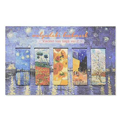 Monolike Magnetic Bookmarks Vincent Van Gogh ver-2  Set of 5