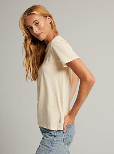 Burton Womens Classic Short Sleeve  Creme Brulee  Large