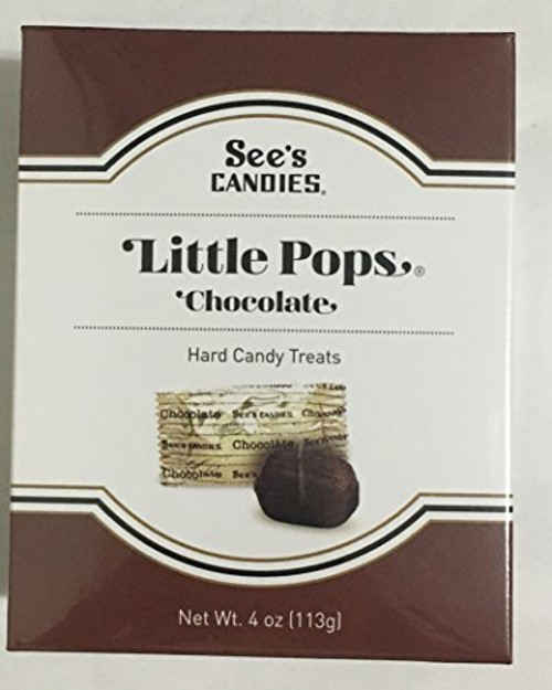 Sees Candies 4 oz- Chocolate Little Pops