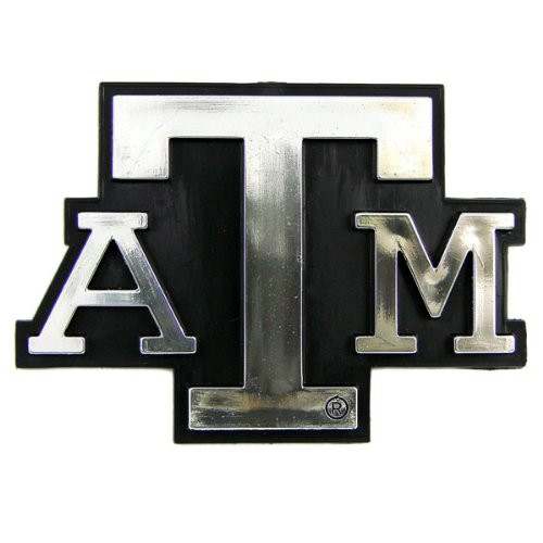 Patch Collection Texas AandM Aggies Car 3D Chrome Auto Emblem