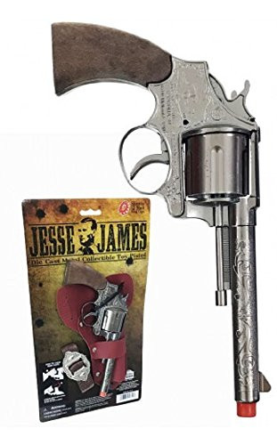 PARRIS CLASSIC QUALITY TOYS EST- 1936 Jesse James Pistol Holster Set Toy