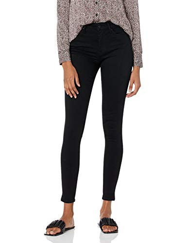 Jessica Simpson Womens Misses Adored Curvy High Rise Skinny Jean  OD Black  30