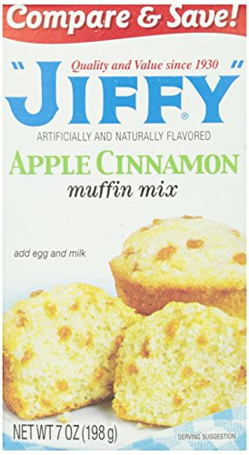 Jiffy Muffin Mix  Apple Cinnamon  7 oz