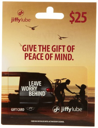Jiffy Lube Gift Card 25