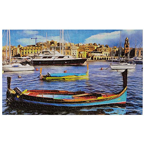 Jigsaw Puzzles 1000 Pieces for Adults -Seaside Sailing