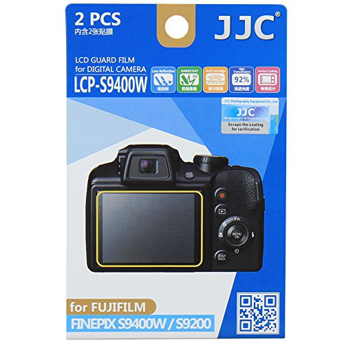 JJC LCP-S9400W Guard Film Digital Camera LCD Screen Protector for Fujifilm Finepix S9400W
