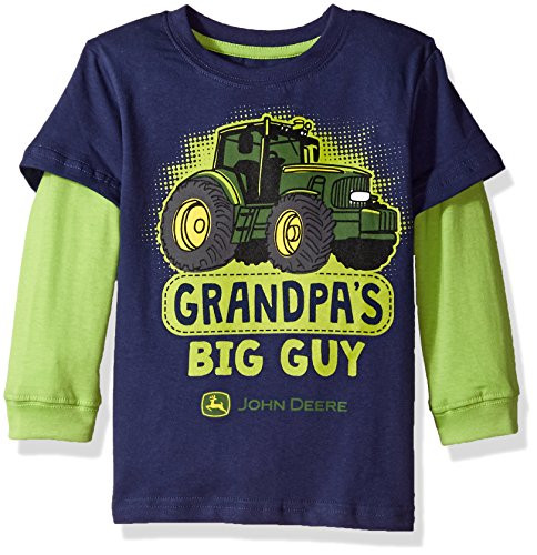 John Deere Baby Boys 2 for Tee-Blue  3T