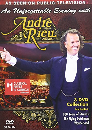 An Unforgettable Evening With Andre Rieu -3-DVD Amaray-