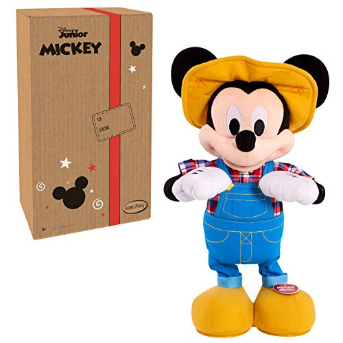 Disney Junior Mickey Mouse E-I-Oh Mickey Mouse Feature Plush