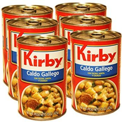 Kirby Caldo Gallego 6 cans pack  15 oz each