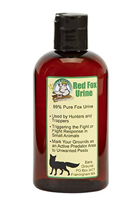 Just Scentsational Bare Ground Solutions FU-8 Red Fox Urine Small Pest Repellent  8 oz