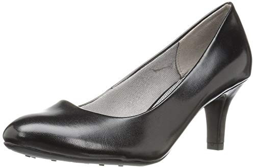 LifeStride womens Parigi Dress Pump  Black Smooth  8 US