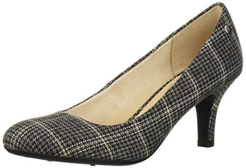 LifeStride womens Parigi Pump  Black-White  11 Narrow US