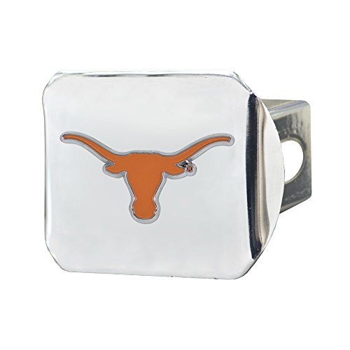 FANMATS NCAA Texas Longhorns University of Texascolor Hitch - Chrome  Team Color  One Size FANMATS NCAA Texas Longhorns University of Texascolor Hitch - Chrome  Team Color  One Size