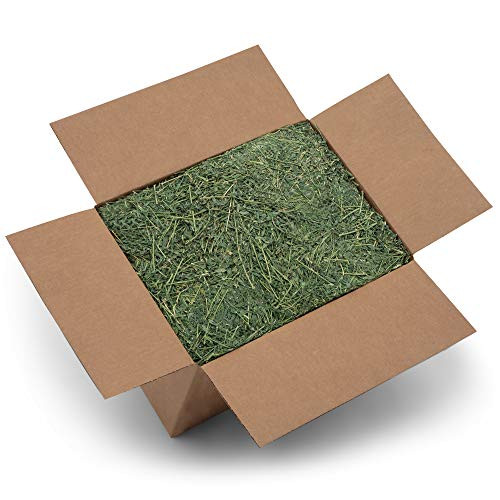High Desert Alfalfa Hay - Dried Natural Alfalfa Hay for Rabbits  Guinea Pigs  Chinchillas  and Ferrets - Protein and Fiber Rich Food for Small Animals