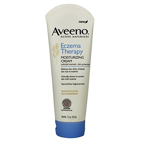 Aveeno Active Naturals Eczema Therapy Moisturizing Cream 7-3 Ounce -Pack of 2-