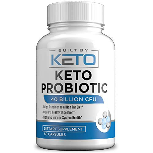 Keto Probiotics for Women and Men  40 Billion CFU - Probiotic with Digestive Enzymes  Prebiotics  Lactobacillus Acidophilus  Bi-Pass Technology - No R