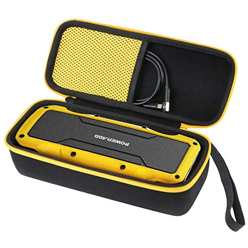 khanka Hard Travel Case for Poweradd MusicFly II Indoor-Outdoor Portable Wireless Bluetooth Speakers