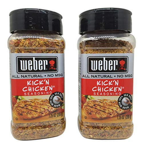 Weber Kickn Chicken Seasoning - 2 Pack Weber Kickn Chicken Seasoning - 2 Pack