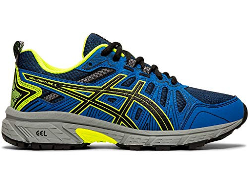 ASICS Kids Gel-Venture 7  Blue-Black  4-5Y M