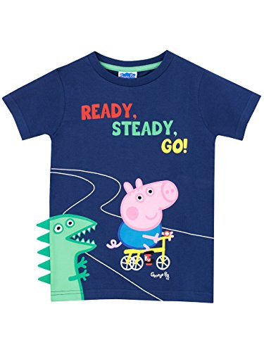 Peppa Pig Boys George Pig T-Shirt Size 7