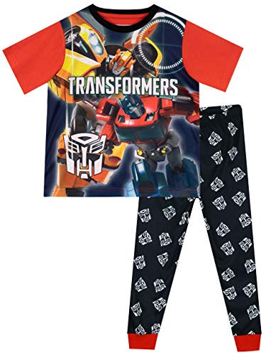 Transformers Boys Bumblebee Optimus Prime Pajamas Size 6