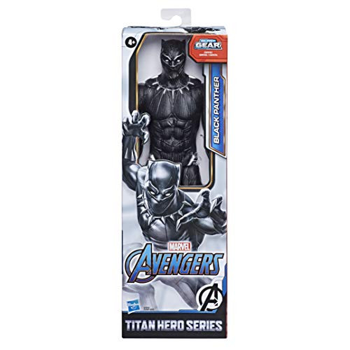 Marvel Avengers Titan Hero Series Black Panther Action Figure 12 Inch Toy Inspired by Marvel Universe for Children Aged from 4 Years Marvel Avengers Titan Hero Series Black Panther Action Figure 12 Inch Toy Inspired by Marvel Universe for Children Aged from 4 Years