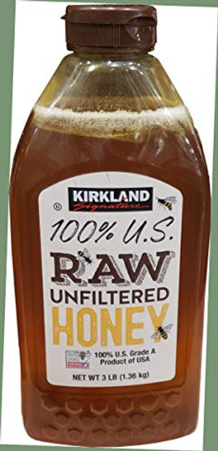 Kirkland Signature Kirkland Signature Raw Unfiltered USA Honey -48 OZ- 3 LBS-  48 oz