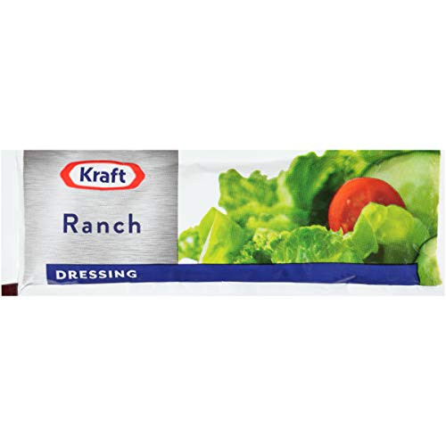 Kraft Ranch Single Serve Salad Dressing -1 oz Packets  Pack of 100-