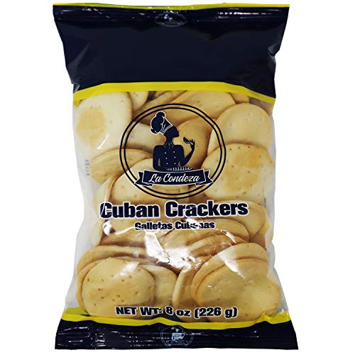 La Condeza Crackers Cuban Galletas Cubanas 8 oz -226 gr-
